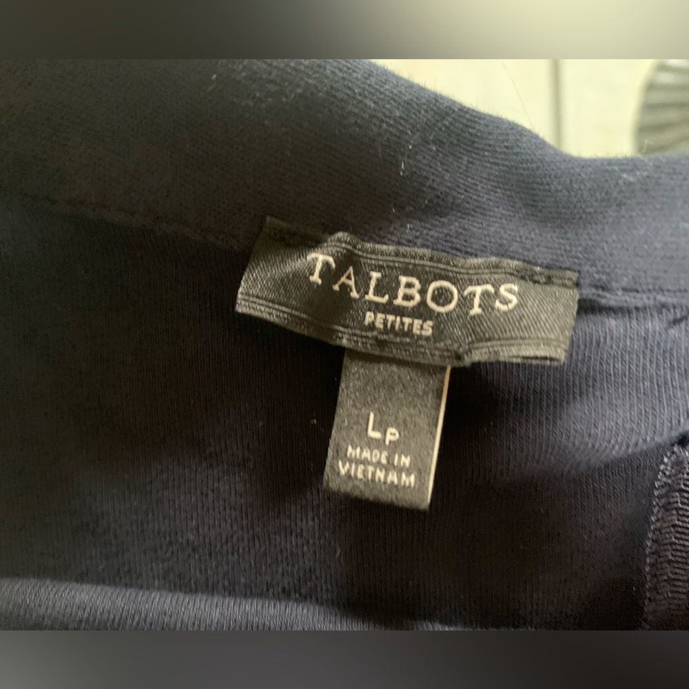 Talbots Navy Sleeveless Dress - Picture 8 of 8